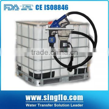 Singflo hot sale 220V AC adblue pump for 1000L IBC system in SCR system pass CE