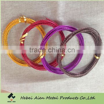 colored anodized aluminum wire