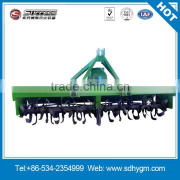 highly efficient tractor rotavator rotary tiller rotavator with 72blades ISO9001approved