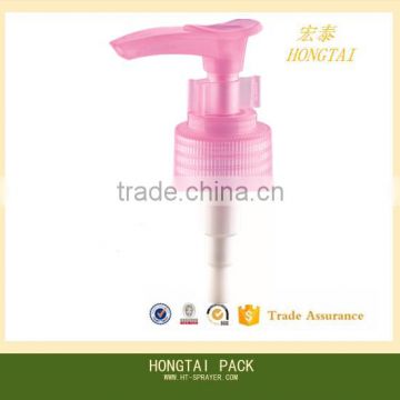 Plastic clip 24/410 lotion pump on bottle