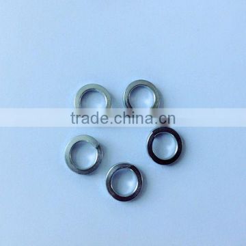 Stainless steel ring gasket with a shedding