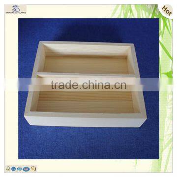 custom christmas garnish unfinished cheap pine wood tray