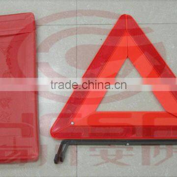 Warning trianglecar accessory, red safety reflective warning triangle for emergency