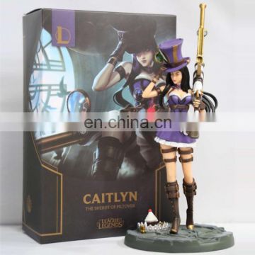Figure League of Legends Caitlyn the Sheriff of Piltover 35cm
