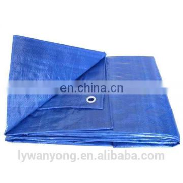 Blue Poly Tarp Cover 5 Mil Thick, Multi Purpose Waterproof Tarpaulin