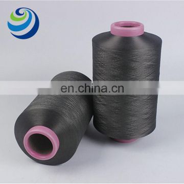 Bamboo Charcoal Polyester Lightweight Natural Plant Antibacterial Yarn 