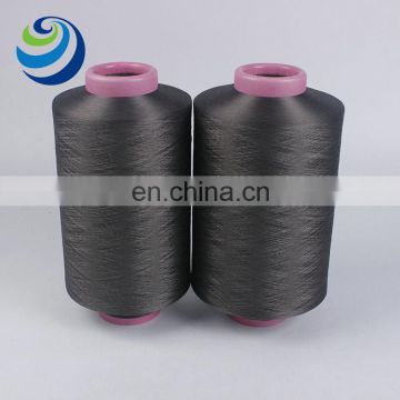  70d/48f Dty Bamboo Charcoal Polyester Silver Antibacterial Yarn