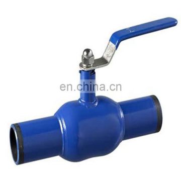 High Quality PN25 Steel ST37 Body RPTFE seal Integral Welding ball valve