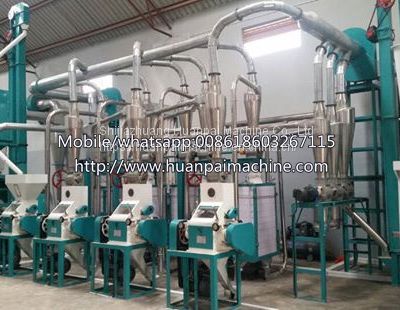 Advanced miller wheat flour mill machinery processing line