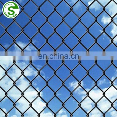 Quality-assured professional made used chain link yard gates fence gate / Tennis court chain link wire netting