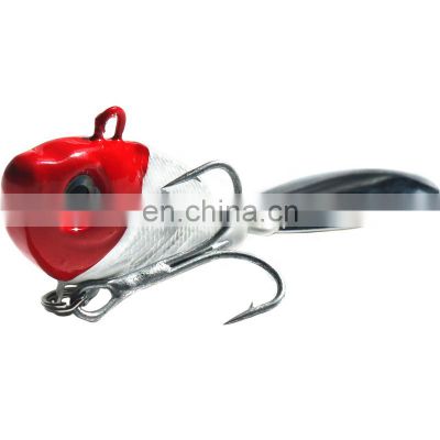 Lead molds for fishing lures Metal Ice Mini Bait Jigging Lead Fish Spinner fishing lure sinking china fishing spinner vib