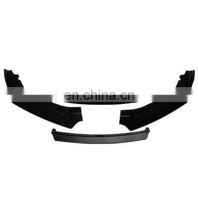 Factory Manufacture PP Carbon Fiber Color Universal Front Bumper lip For All Cars