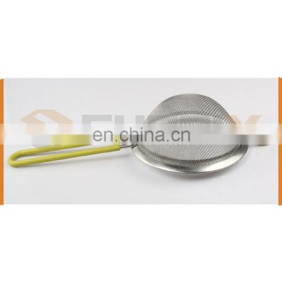 Best Selling Silicone Handle Stainless Steel Strainer Filter
