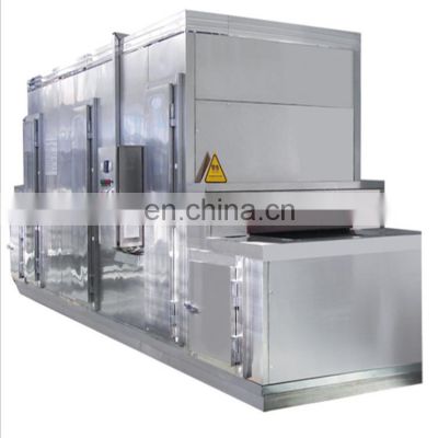 Industrial continuous tunnel IQF quick freezer of blast fast speed freezer for sea food freezing