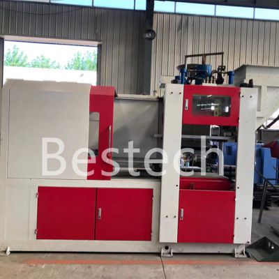 Automatic horizontal flaskless shooting and squeezing green sand casting molding machine