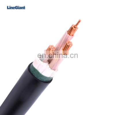 Power Cable with Cross-Linked Polyethylene XLPE Insulated Plain annealed Copper Conductor Power Cable