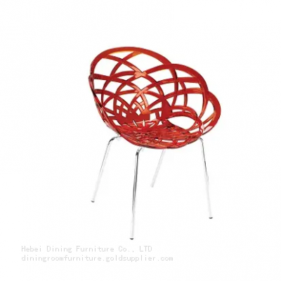 Plastic Chair with Hollow Seat DC-P91