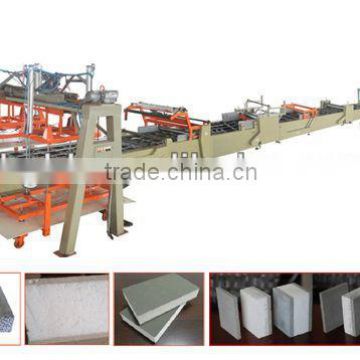 Automatic building glass magnesium board making machine production line
