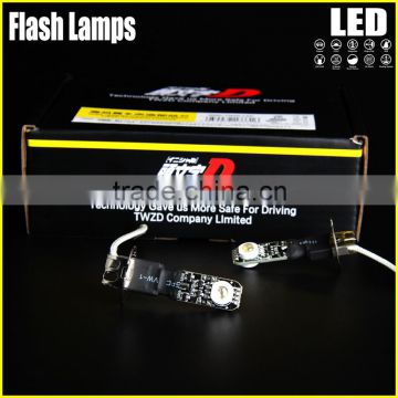 Free Sample! 13 Colour Car LED Fog Lamp, Car LED Flash Fog Light, Cre XML LED DRL, LED Car Warning Light