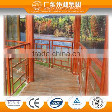 powder coated veranda aluminum railing price