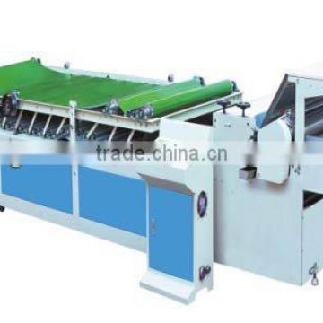 DZF carton machinery semi automatic flute laminator