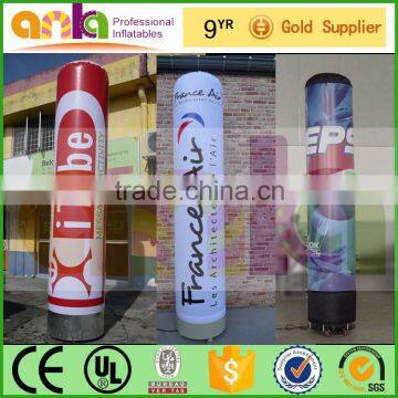 Led light columns / spin inflatable column