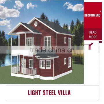 China light luxury prefabricated steel frame villa house                        
                                                                                Supplier's Choice