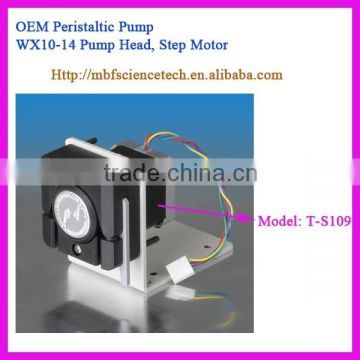 OEM Peristaltic Pump without Drive, Model: T-S109, Adopt Step Motor, WX10-14 Pump Head