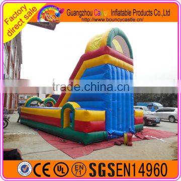 Colourful design for kids inflatable obstacle course