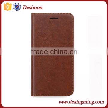 stand flip leather wallet case for lg g3 stylus cover facrory shenzhen