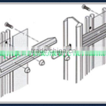 Triple Pointed Top Steel Palisade Fence