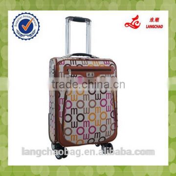 2015 good quality hot sell popular luggage ,colorful popular alibaba china duffle bag PU luggage