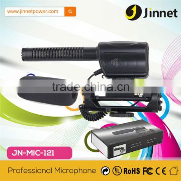 Hot Unidirectional Condenser Microphone Digital Voice Recorder JN-MIC-121 for Nikon D5000 D3100 D5100 D5200 D5300