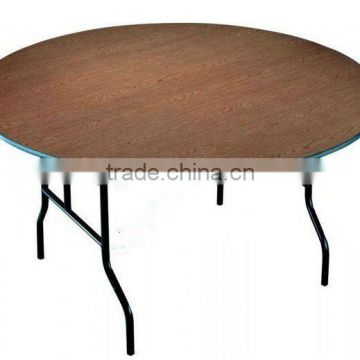 outdoor wood banquet folding table