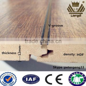 10 mm / 8mm/ 12mm HDF / MDF valinge click laminate flooring