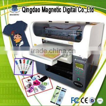 digital metal flatbed printer /t-shirt printer/flower printer