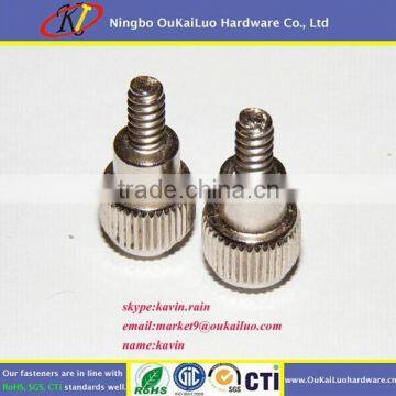 High polished Nickel Plated computer screw