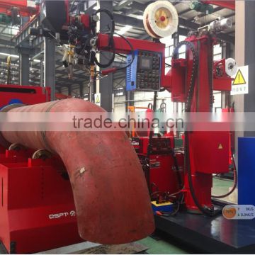New Advanced Muti-function Automatic Pipe Welding Machine with Three Welding Torches(TIG+MIG+SAW)