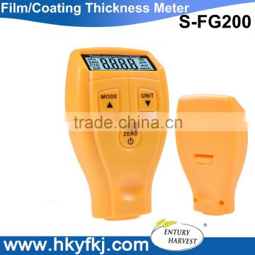 plastic film thickness measurement Coating paint Thickness meter coating thickness tester