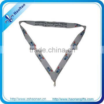 Eco-polyester print medal ribbons with customized design