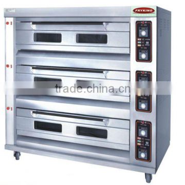 electric 3 layer bakery oven
