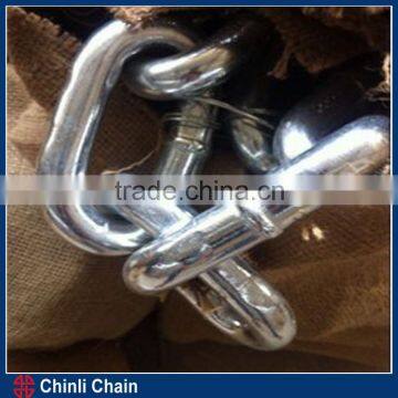 TRANSPORT Link CHAIN ASTM1980 Standard G70 Link Chain,White Zinc Plated Link Chains