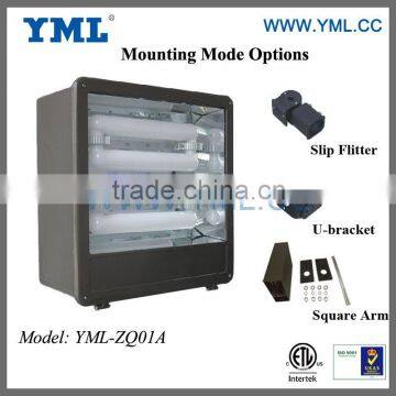 UL,CUL,CE,EMC standard Induction Shoe Box Parking Lot Light Fixture with dimming and photocell available
