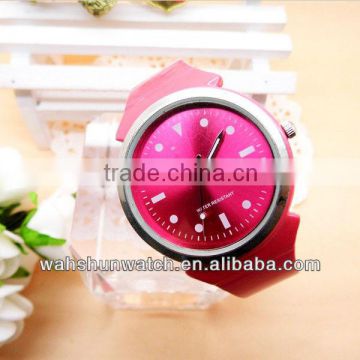 fashion pink personalized alloy bangle female watches