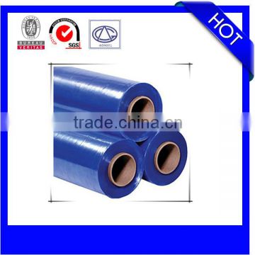500mmx20micx300m colored stretch wrap blue film