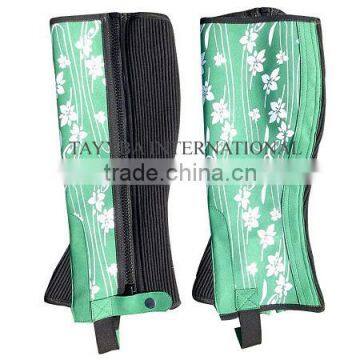 Half chaps/ Mini chaps/ Chaps for horse riding/ Leather half chaps