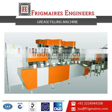 Electro Pneumatically Operated Auto Grease Filling Machine Available at Best Price
