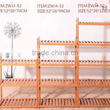 Bamboo shoes rack