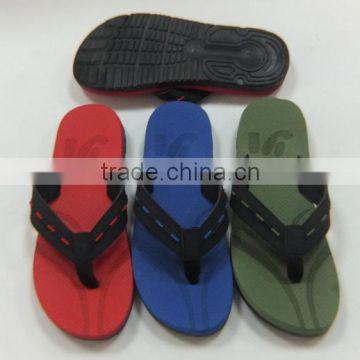 new design cheap beach pu slipper for men