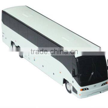 Metal coach bus model